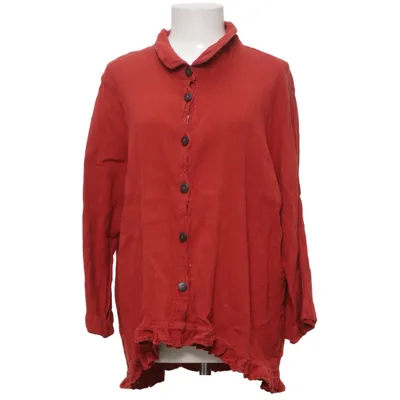 Chemise (Rouge) de Uno Danmark Coton, Lin