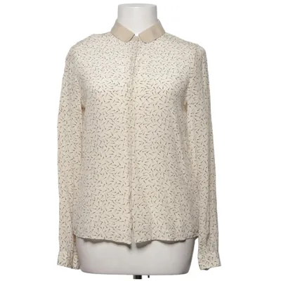 Blus (Beige, Svart) från Maison Scotch Bomull, Silke