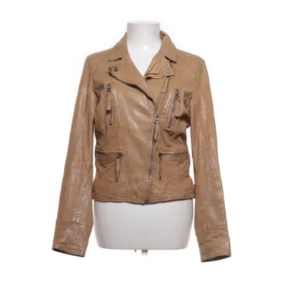 Bikerjacka (Brun) från Oakwood Polyester