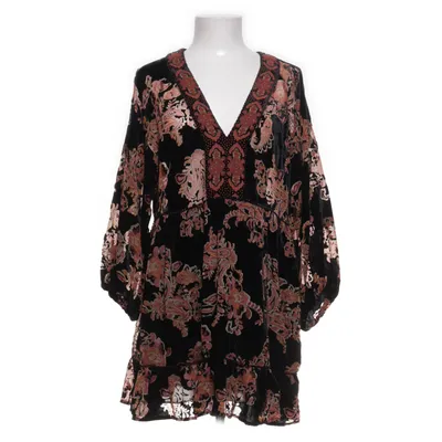 Klänning (Svart, Flerfärgad) från Zara Polyester
