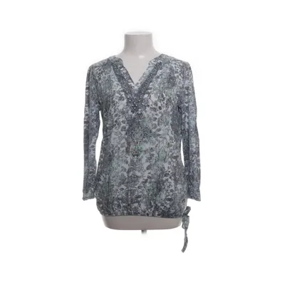 Blouse (White, Green, Multicolored) from Crisca Viscose