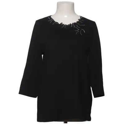 Bluse (Sort) fra Handberg Bomuld, Polyester