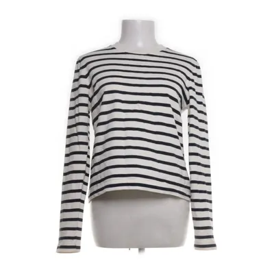 Langærmet t-shirt (Hvid, Blå) fra COS Bomuld