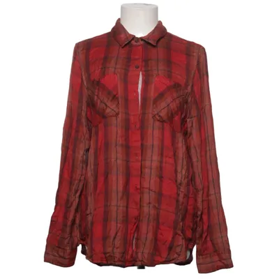 Flanellen overhemd (Rood, Bruin) van Lucky Brand Modal, Viscose