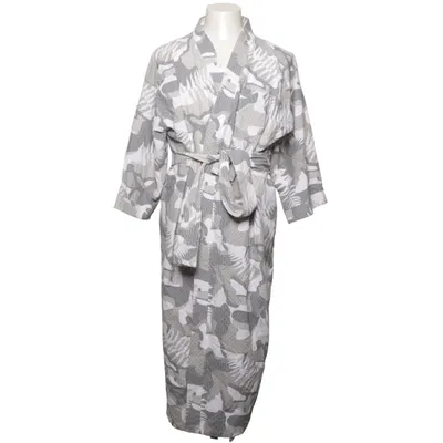 Bathrobe (Gray, White) from Downtown Camper by Scandic Cotton