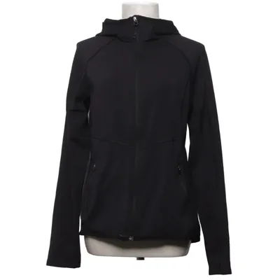 Hoodie (Black) from H&M Sport Elastane, Polyester