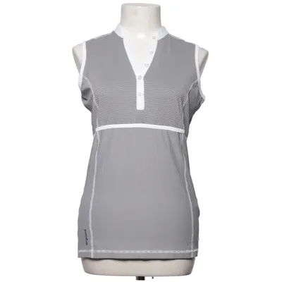 Polo dress (Gray, White) from Abacus Elastane, Polyester