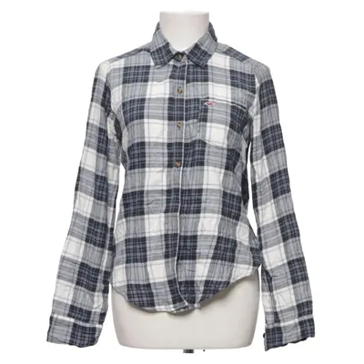 Flannel shirt (Blue, White, Gray) from Hollister