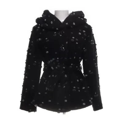 Manteau (Noir, Blanc) de Brenda Polyester, Laine