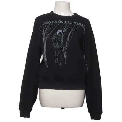 Sweatshirt (Zwart) van Sweewë Katoen