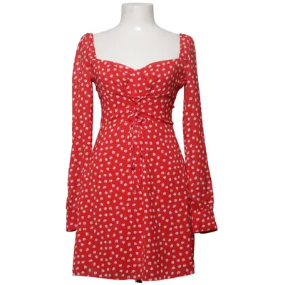 Dress (Red, White) from Adoore Polyester