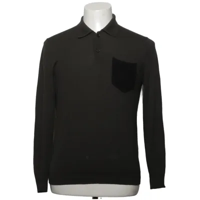 Sweater (Grøn) fra The Kooples Sport Læder, Merinould