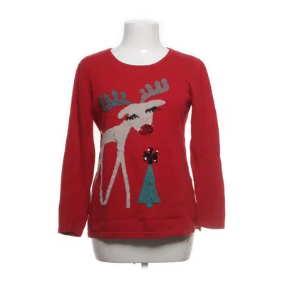 Christmas sweater (Red, Multicolored) from Antoni & Alison Cashmere, Cotton, Polyamide, Viscose, Wool