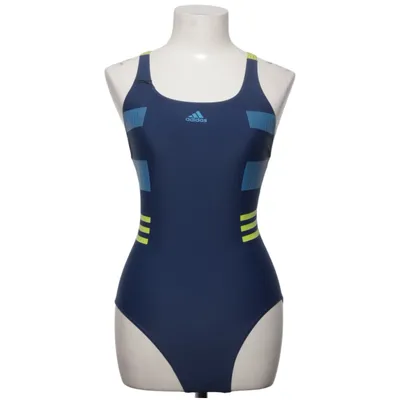 Swimsuit (Blue, Yellow) from Adidas Elastane, Recycled polyester