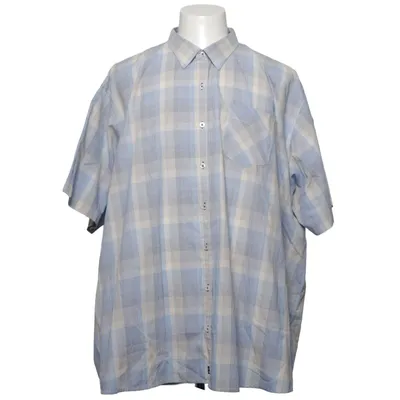 Chemise à manches courtes (Bleu, Beige) de Jack's Sportswear Coton, Polyester