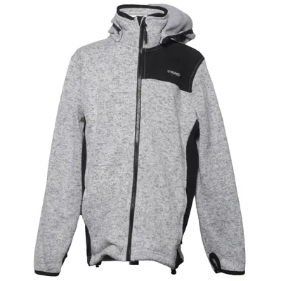 Fleece jacket (Gray, Black) from Lindberg Elastane, Polyester