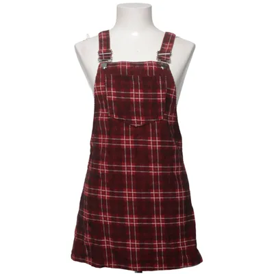 Hängselklänning (Röd, Vit, Svart) från Topshop Petite Bomull