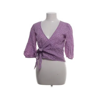 Wrap top (Purple, White, Black) from Loavies