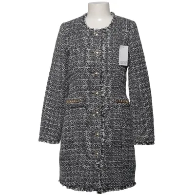 Coat (Black, White) from Chiara Forthi Exclusive Polyester