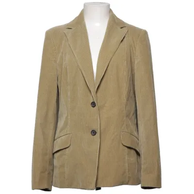 Blazer (Beige) van Von Daniels Acetaat, Katoen