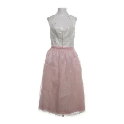 Dirndl (Vit, Rosa) från Juri Landhaus Bomull, Polyester, Silke