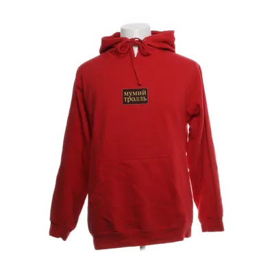 Huvtröja (Röd) från Gosha Rubchinskiy Polyester, Bomull