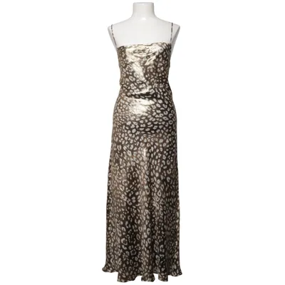 Långklänning (Brun, Flerfärgad) från Zara Polyester