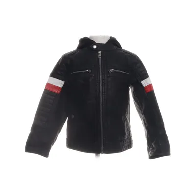 Leather jacket (Black) from Divsn 83 Polyester, Viscose