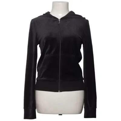 Hoodie (Black) from Juicy Couture Cotton, Polyester