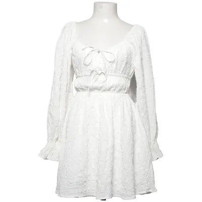 Klänning (Vit) från Bubbleroom Occasion Elastan, Polyester