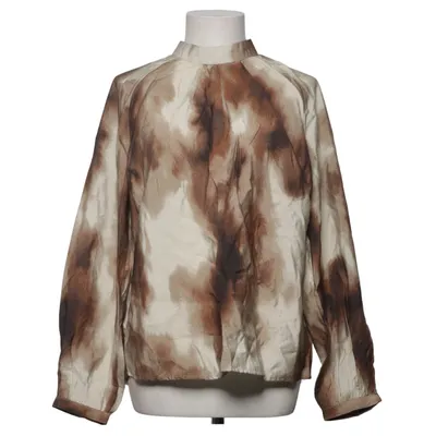 Blouse (Beige, Brown) from WE Polyamide, Viscose