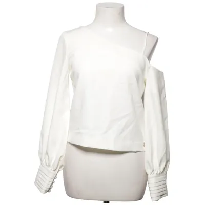 Blouse (Wit) van Fracomina Elastaan, Polyester