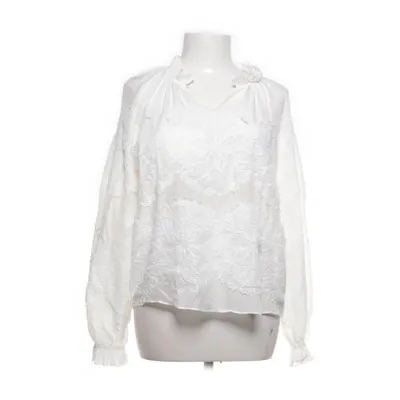 Blouse (Blanc) de The Fold Polyester, Soie