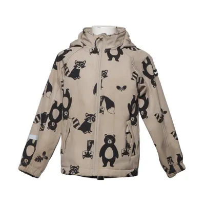 Softshell jacket (Beige, Black) from Kaxs by KappAhl Elastane, Polyester