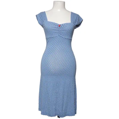 Robe (Bleu, Blanc) de King Louie Élasthane, Viscose