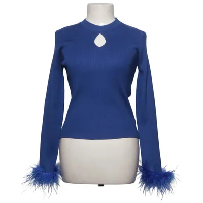 Pull-over (Bleu) de Flammode Polyester, Viscose