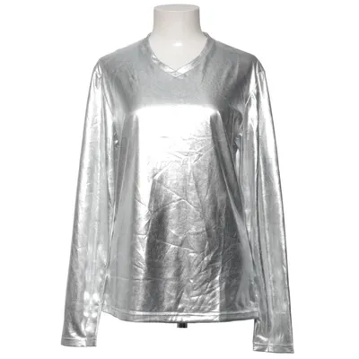 T-shirt à manches longues (Argent) de Reverse Polyester