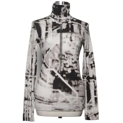 Turtleneck (Gray, Black, White) from Marc Cain Cotton, Elastane