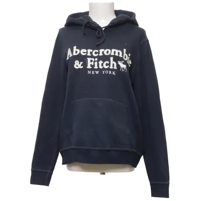 Hættetrøje (Blå) fra Abercrombie & Fitch Bomuld, Polyester