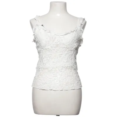Haut (Blanc) de Pull & Bear Élasthane, Polyester