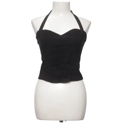 Halter neck top (Black) from Colloseum Elastane, Polyamide, Viscose