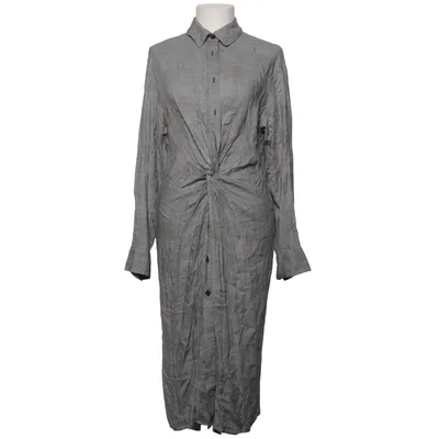 Shirt dress (Gray, Black) from Zara Woman