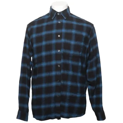 Flanellen overhemd (Blauw, Zwart) van Vailent Pure