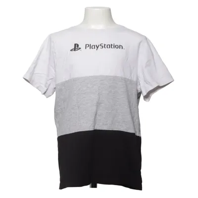 T-shirt (Hvid, Grå, Sort) fra Playstation Bomuld, Viscose