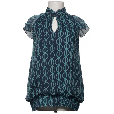 Top (Blue, Multicolored) from Desigual Cotton, Polyester