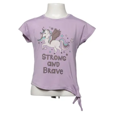 T-shirt (Violet) de Oii Élasthane, Polyester
