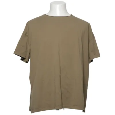 T-shirt (Bruin) van Kata Katoen, Elastaan