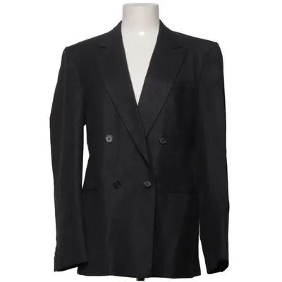 Blazer (Zwart) van Widengrens Katoen, Polyester, Viscose, Wol