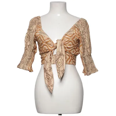 Crop top (Marron) de Zadig & Voltaire Coton, Fibre métallique