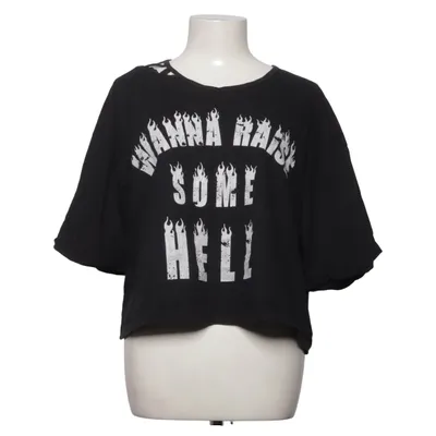 T-shirt (Black, White) from Restyle Cotton
